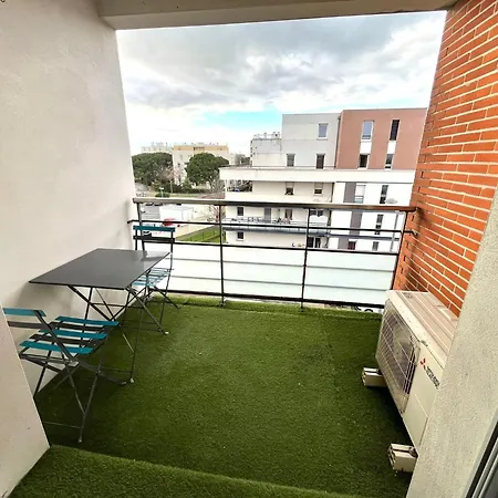Coquet T2 à 10 Minutes De L'aéroport Apartamento Colomiers